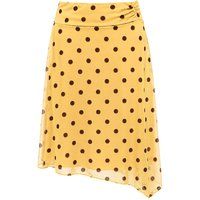 Polka-Dot Tüll-Rock in Midi-Länge
