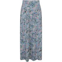 Luftiger Maxirock mit Blumenmuster
