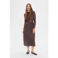 Schimmernder Metallic Midi-Rock