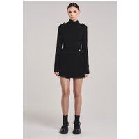 Eleganter Minirock aus Bouclé-Wolle