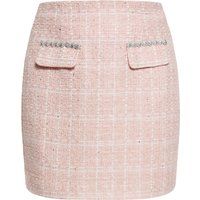 Verzierter Minirock aus Bouclé-Tweed