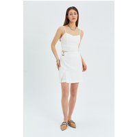 Wickel-Skort mit Schnallendetail