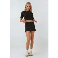 Vielseitiger Jersey-Mini-Skort