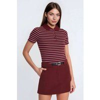 Minimalistischer gerader Mini-Skort