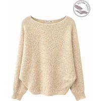 Oversize-Strickpullover mit Fledermausärmeln