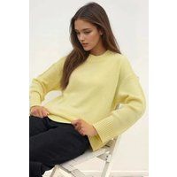 Gemütlicher Rundhals-Strickpullover