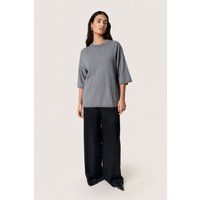Oversize Strickpullover mit Halblangem Arm
