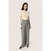 Strukturierter Slim-Fit Rundhalspullover