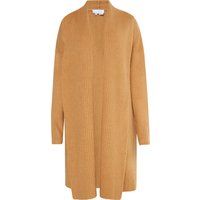 Oversized Long-Strickcardigan mit offener Front