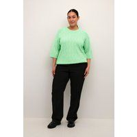 Lockere Strickpullover mit Strukturmuster