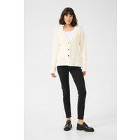 Strukturierte Strickjacke mit Knöpfen