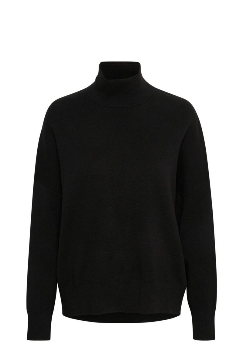 Oversized Rollkragenpullover aus Baumwolle