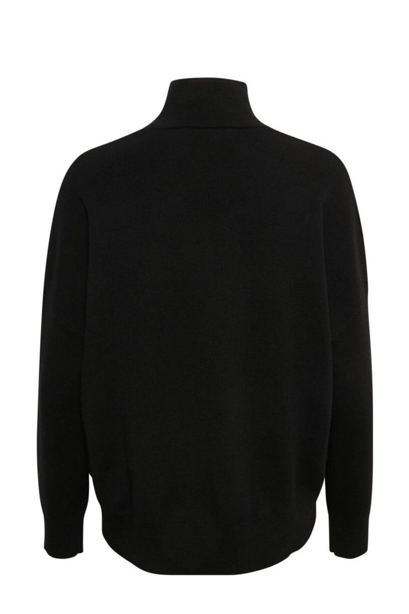 Oversized Rollkragenpullover aus Baumwolle