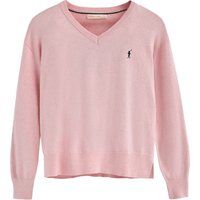 V-Ausschnitt Pullover aus Wollmischgewebe