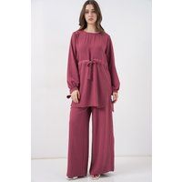 Elegantes Set aus Tunika und weiter Hose
