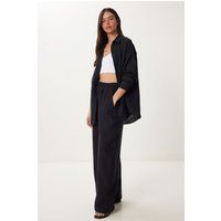 Hochtailliertes Co-ord-Set mit weitem Bein