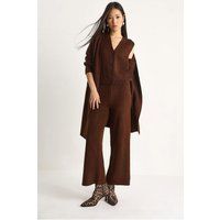 Dreiteiliges Rippstrick Co-ord Set