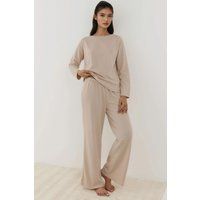 Texturiertes Loungewear-Set Relaxed Fit