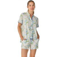 Florales Modal-Pyjama-Set mit Hemd
