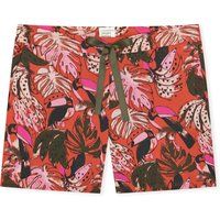 Lounge-Shorts mit tropischem Tukan-Print