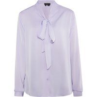 Elegante Schluppenbluse aus Satin