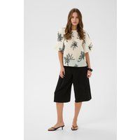 Bestickte Bluse mit Ballonärmeln