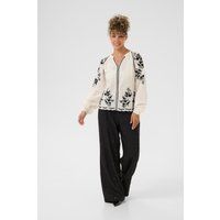 Bestickte Bluse mit Blousonärmeln