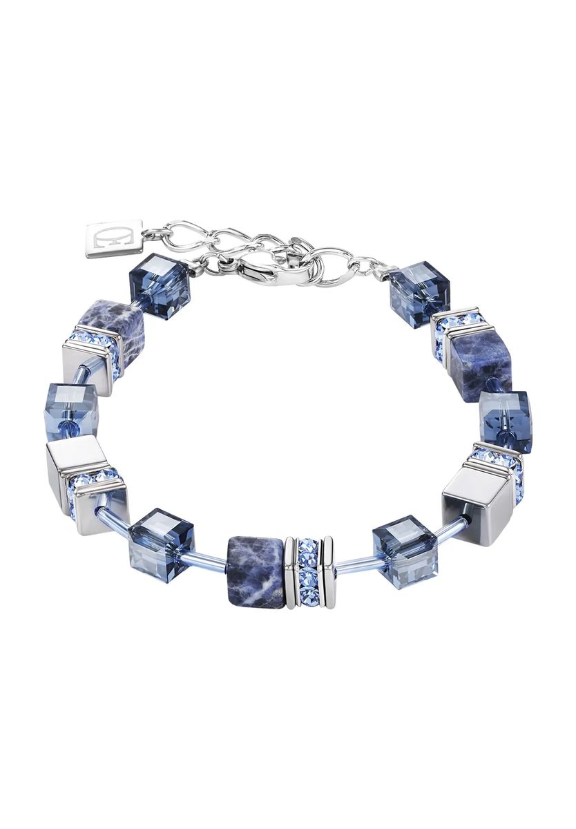 Elegantes GeoCUBE Sodalith Armband
