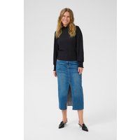 Elegante Stehkragenbluse mit Rüschen
