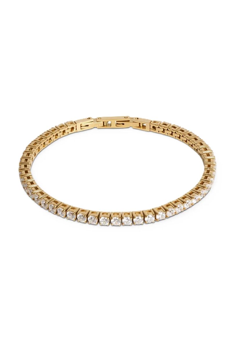 Elegantes Tennisarmband mit Zirkonia
