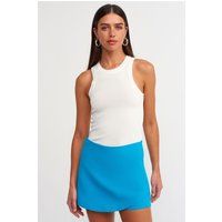 Geripptes Strick-Tank-Top schmal geschnitten