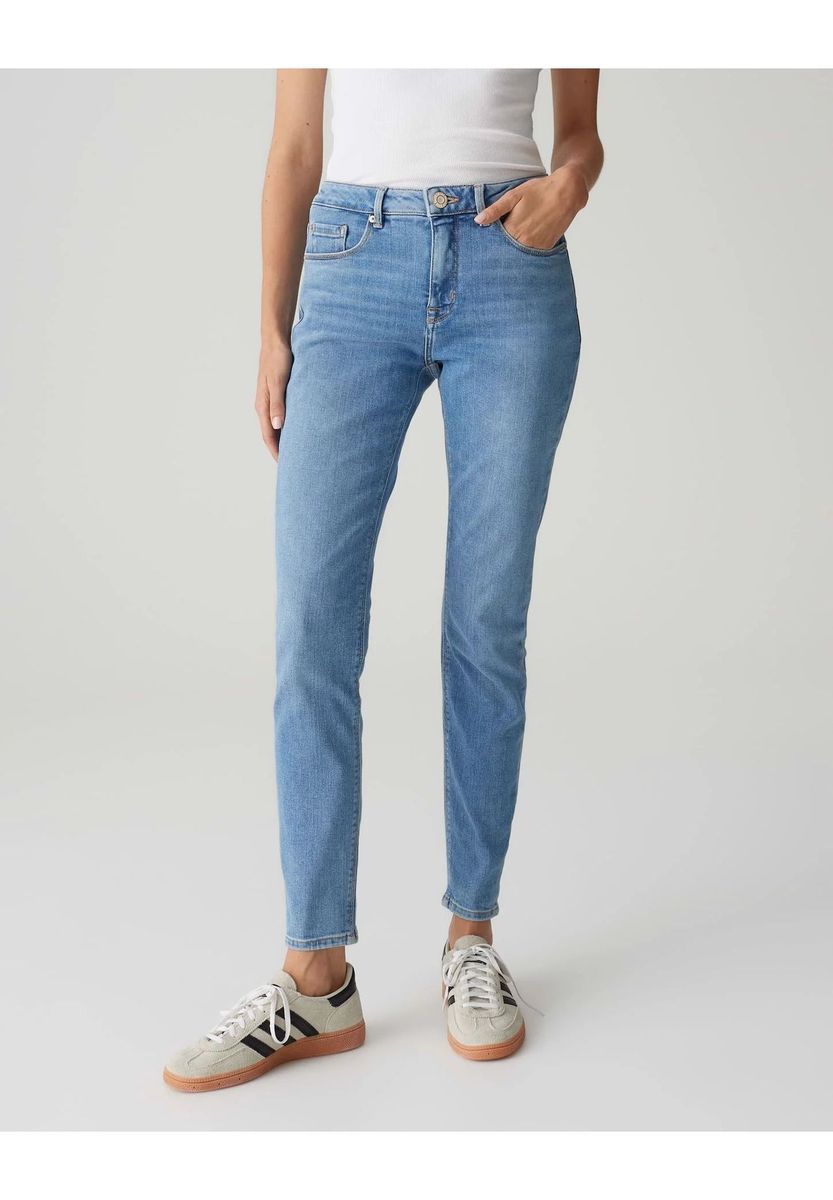 Hüftige Skinny-Jeans in Knöchellänge