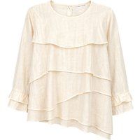 Mehrlagige Bluse mit Rüschen