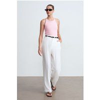 Minimalistisches Slim-Fit Halterneck-Top