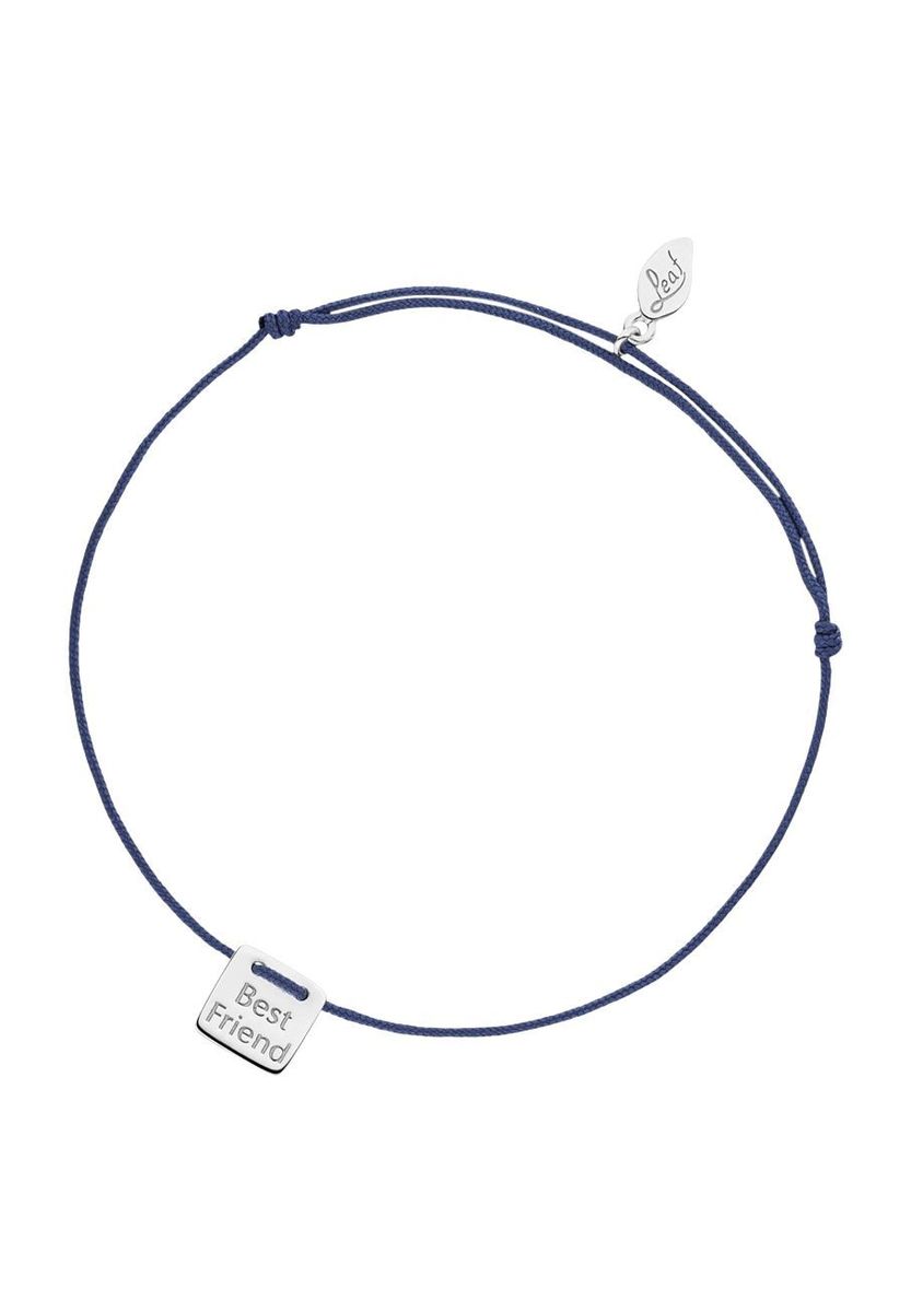 Minimalistisches 'Best Friend' Kordelarmband