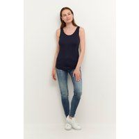 Essentielles Tanktop mit Rundhalsausschnitt