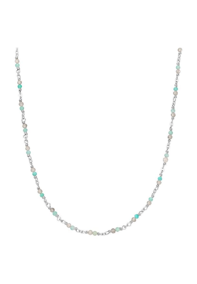 Zarte Perlenkette aus Sterling Silber