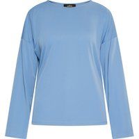 Locker geschnittene Bluse mit U-Boot-Ausschnitt
