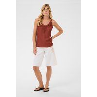 Elegantes Top mit Spitzenbesatz