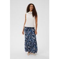 Ärmellose Bluse mit Spitze und Keyhole