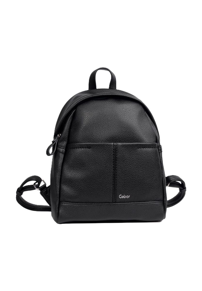 Klassischer Tagesrucksack in Lederoptik