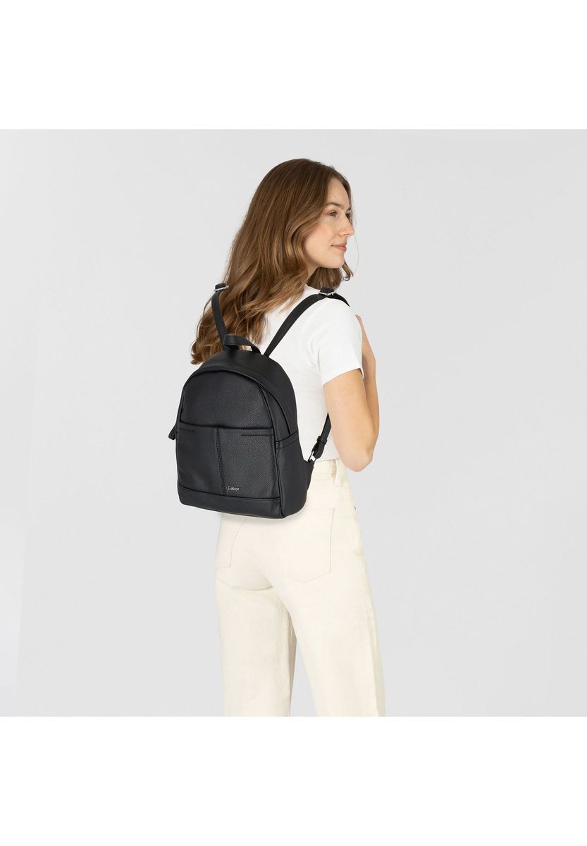 Klassischer Tagesrucksack in Lederoptik