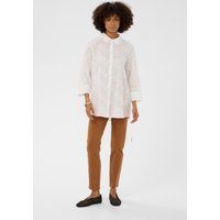 Besticktes Hemd im Relaxed Fit