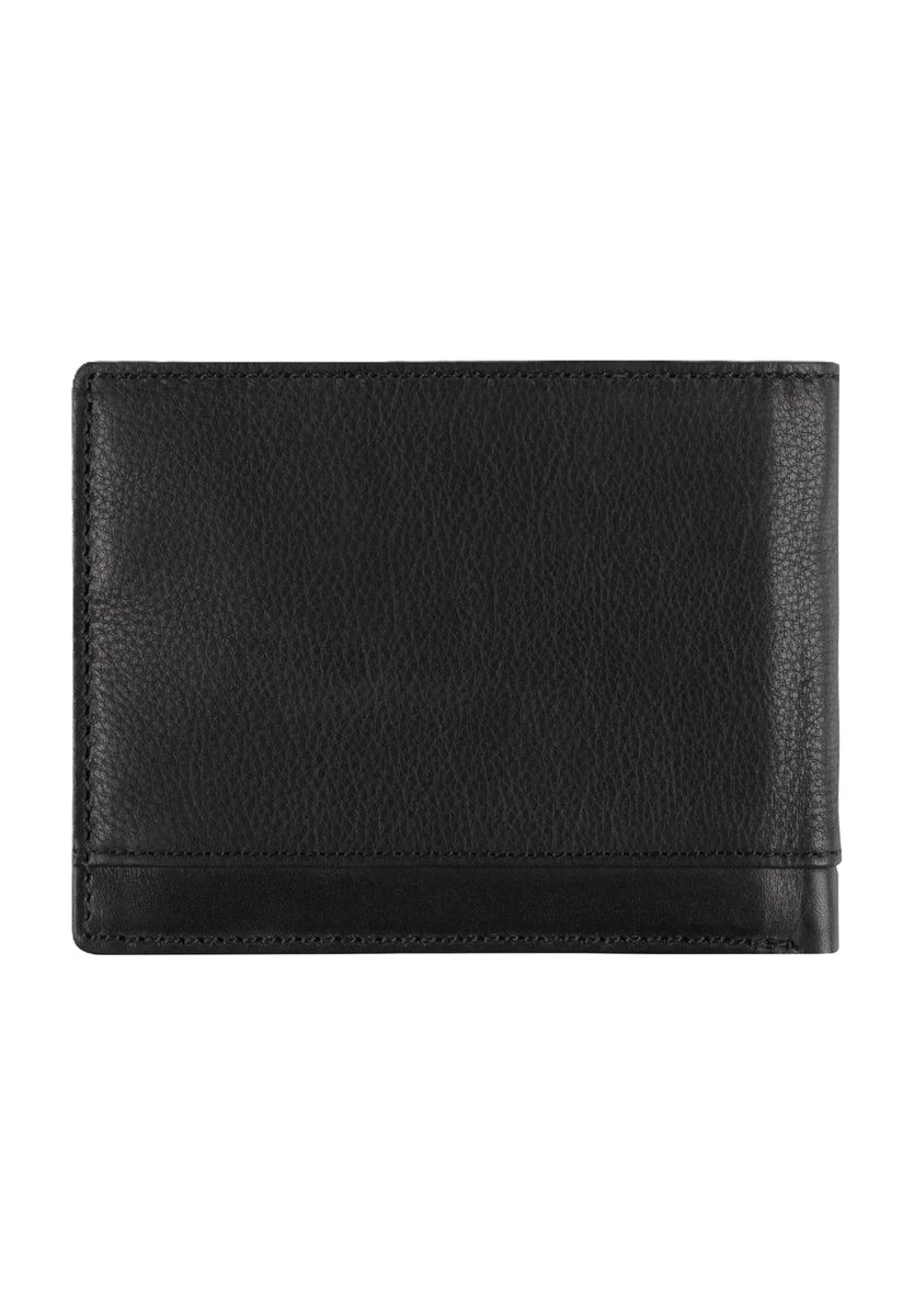 Genarbte Leder-RFID-Brieftasche