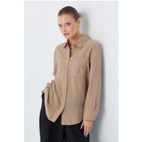 Relaxed-Fit-Hemd mit Brusttasche