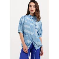 Hemd mit abstraktem Print
