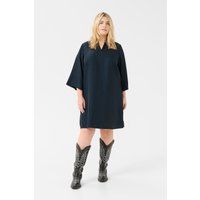 Fließendes knielanges Tunika-Kleid