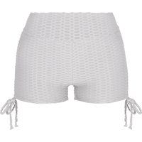 Strukturierte High-Waist Gym-Shorts