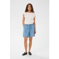 Lässige Jeans-Shorts mit Kordelzug