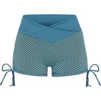 Hochtaillierte Sporthose mit Wabenstruktur